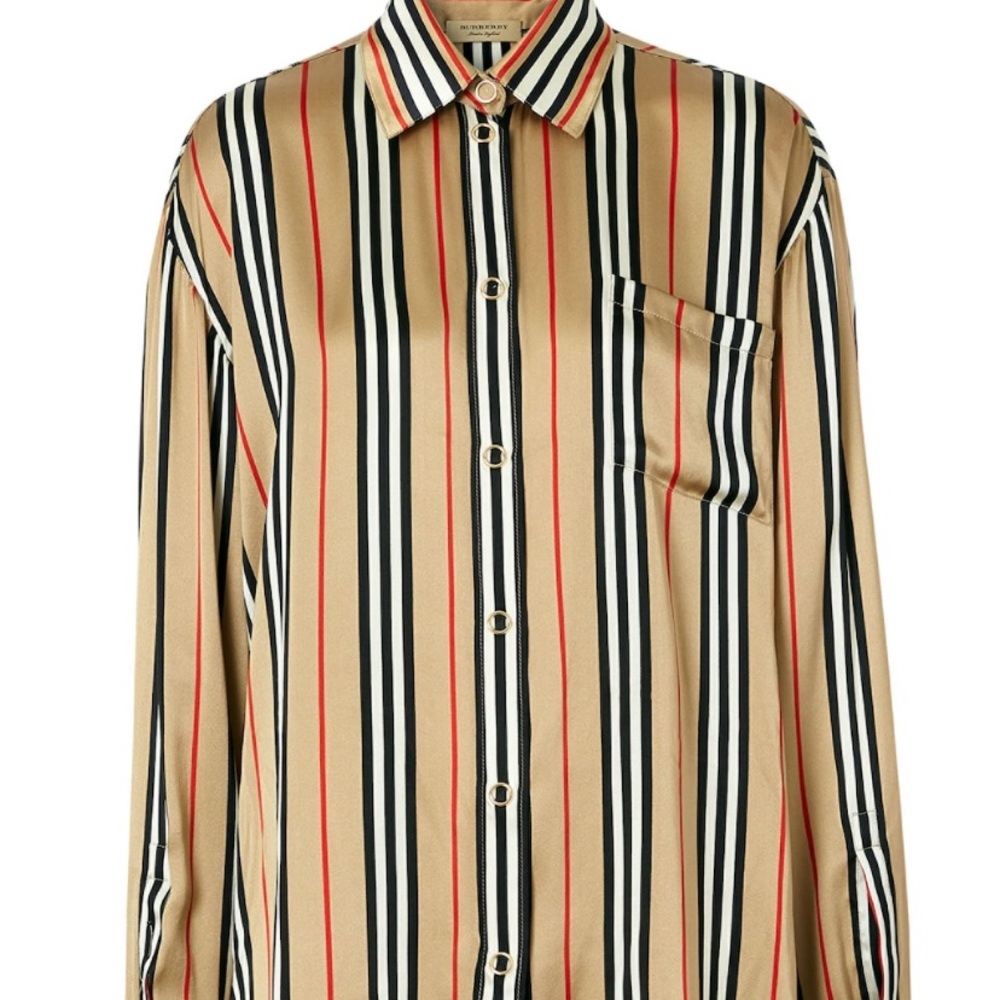 Burberry.  blouse